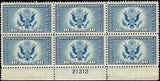 c1934 - Sc# CE1 Air Special Delivery Plate Block of 6 - MNH, OG