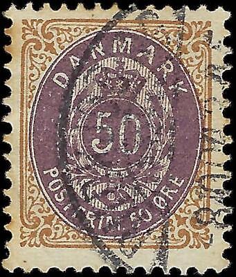 VEGAS - 1902-04 Denmark - 50o - Scott 51b - WM113
