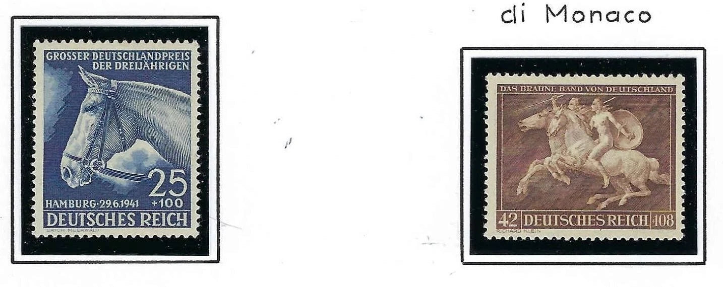 1940 Germany - Sc# B191-B192 - MNH, Undisturbed OG - All Post Office Fresh!