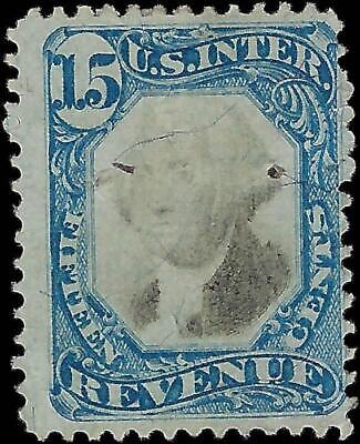 VEGAS - 1862-71 Revenue - Scott R110 - No Cancel - No Cut - Pin Hole