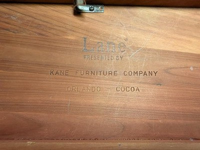 Attrractive Vintage Lane Cedar Dresser Jewelry Trinket Chest - Free Shipping -24