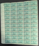 1948 USA Girl Scouts 3c Sheet -Scott 974 -MNH, Undisturbed OG -No Sig Flaws