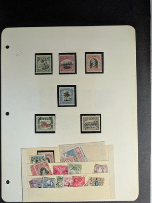 Hi Cat Captain Cook on Home Made Pages with Mounts - Mint & Used - See 15 Photos