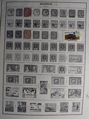 VEGAS - British Colonial Mix on Hinged Pages - Some Better Issues ~24 Photos!