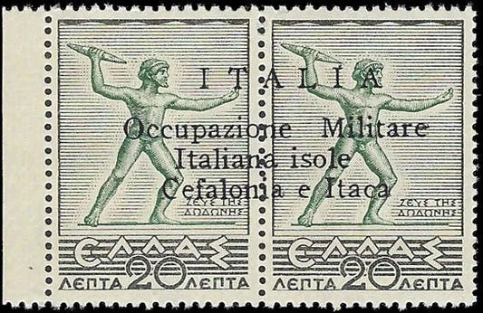1941 Ionian Islands Occupation - Sc# N3 - MNH, Undisturbed OG - Nice!