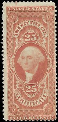 VEGAS - 1862-71 Revenue - Scott R44D - Nice Silk Paper Example! - Light Crease