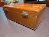 Vintage Lane Cedar Dresser Jewelry Trinket Chest with Key! - Free Shipping -27