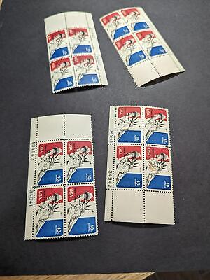 1973 Statue of Liberty Airmail Plate Block Set of 4 34942-34941 - Scott C87 MNH