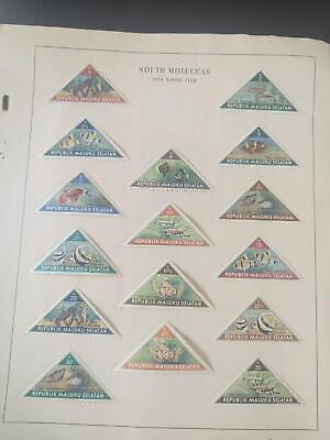 VEGAS - South Moluccas Selatan On Pages - Mint Sets - MH - See 11 Photos