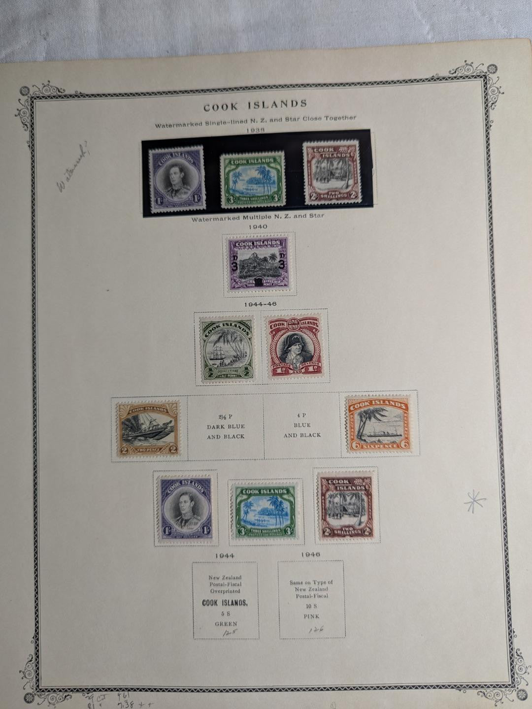 Very Nice Cook Islands on Scott Specialty Pages - Mint -See ~54 Photos