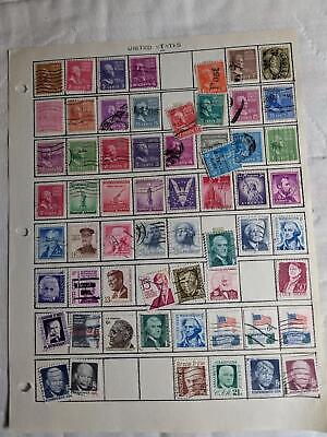 Nice Mix of USA 1930's to More Modern Stamps - Used - See ~31 Photos in Desc