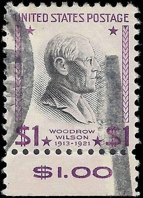 c1938 $1 "Prexie" with $1.00 Inscribed - Scott 832 - Used