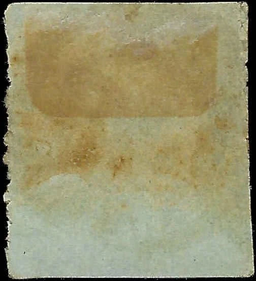 1860 France 1c - Scott 12 - Used - Nice Margins - Solid