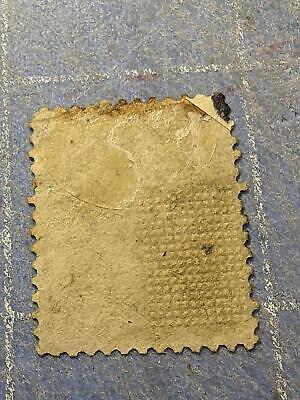 VEGAS - 1868 Washington 24c - Scott 99 Used - With Torn and Repaired Corner -Rare!