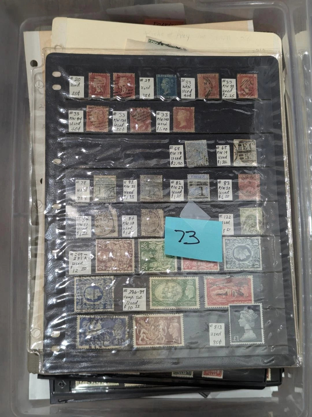 Quantity Mostly OLD Stamps -Various Countries Many No Longer Exist -192 Photos