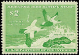 c1957 - Scott RW24 Hunting Permit Duck Stamp - Mint, No Gum