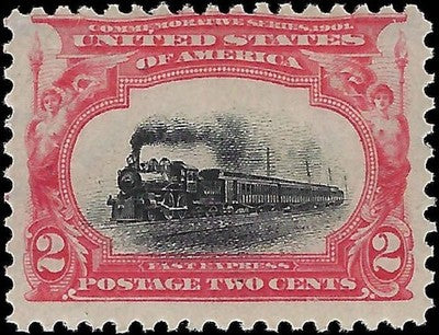 c1901 - #295 2c Pan-American Expo - MH, OG - Fresh!