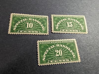 VEGAS - 1925-28 Special Handling - Scott QE1-QE3 - MNH, OG - Nice Centering!