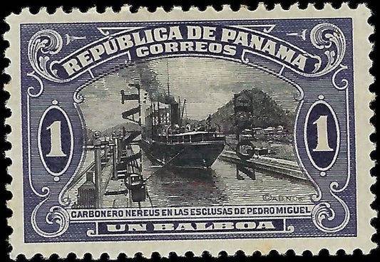 1920 USA Possession Canal Zone -Scott 59 - MH, OG - No Thins