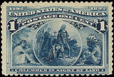 c1893 - Scott #230 1c Columbian - MNH, Undisturbed OG