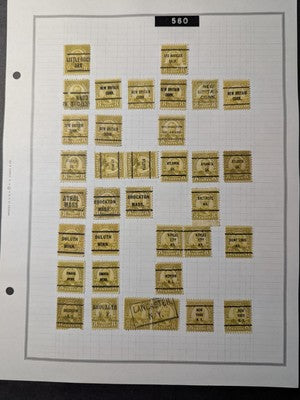 Very Nice Sizable USA Precancel Collection Starting 1922 Editions - 215 Photos!