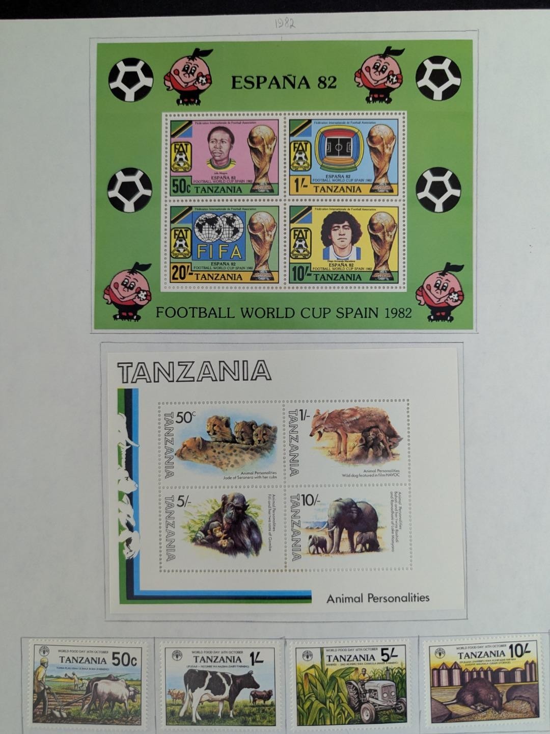 1960s-? Tarzana, Africa on Home Made Pages- Mint & Used -See ~40 Photos