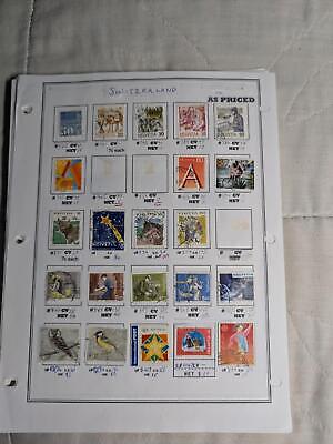 VEGAS - (Mostly) Switzerland Dealer Stock Pages Many Issues! - M&U ~50 Photos!