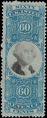 VEGAS - 1862-71 Revenue - Scott R116 - Centering! -Nice Looking! -Light Cut Cancel