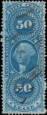 VEGAS - 1862-71 Revenue - Scott R57c - Centering! - Solid