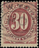 VEGAS - 1884 Postage Due 30c - Scott J20 - Solid