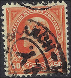 c1894 - Scott # 260 - Jefferson 50c - No WM - Used - Well Centered! - Cat= $140