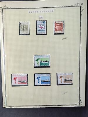 VEGAS - Faroe Islands Collection on Trimmed Scott Pages in Mounts - See 2 Photos