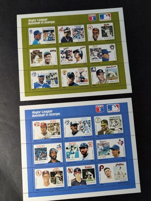 Box of Misc International Stamps, Souvenir Sheets & More - 53 Photos