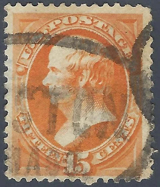 1879 USA - (Probably) Scott 189 - 15c - Very Well Centered!
