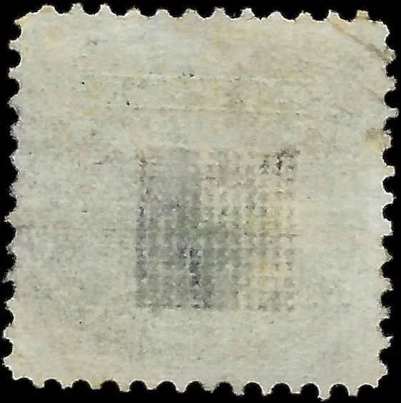1869 USA - Scott 117 - 12c - Well Centered - Corner Crease Upper Left