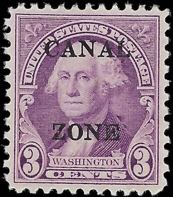 1933 USA Canal Zone - Scott 115 - MH, OG - Premium Example!