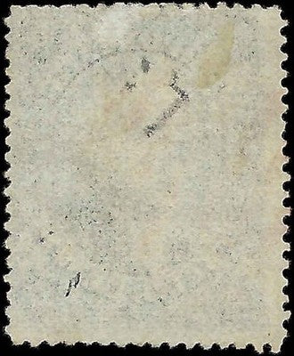 c1859 - Scott 36B Washington 12c Stamp - Used with Red Cancel