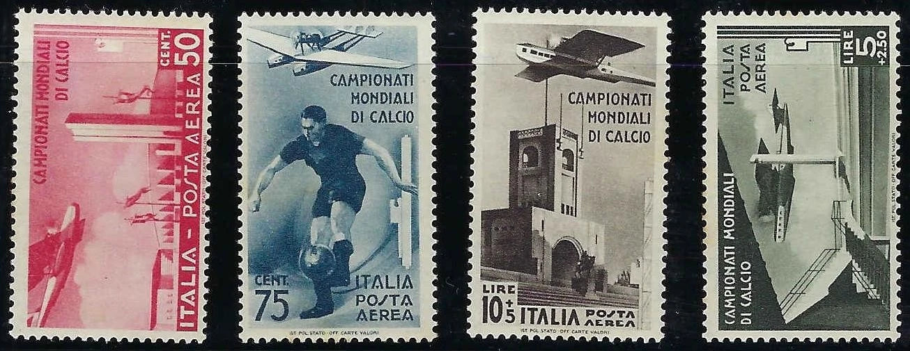 1934 Italy Air Post Set -Scott C62-C65 - MNH, Undisturbed OG - Cat= $332!
