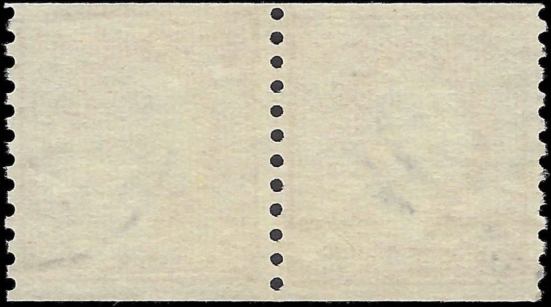 c1916-19 - Scott # 490x2,492, 495, 496 - Used Coil Pairs - No WM, Perf 10