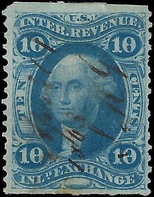 VEGAS - 1862-71 Revenue - Scott R36B - Part Perf - Solid!