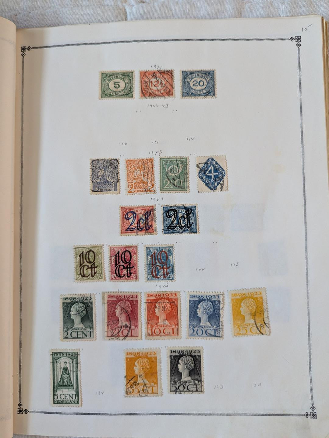 Netherlands Collection Early to ~1973 on Scott Pages - Mint & Used ~47 Photos