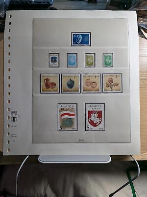 White Russia/Belarus & Moldova on Nice Lindner Pages -Some Better MNH ~69 Photos