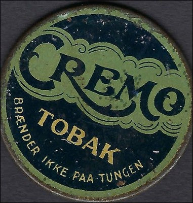 c1920 Denmark Cremo Tobak Stamp Coin - Good Condition!