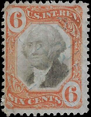 VEGAS - 1862-71 Revenue - Scott R138 - Cut Cancel