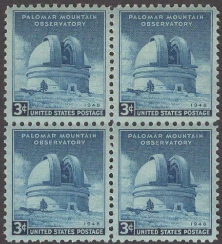 1948 Palomar Observatory Block Of 4 3c Postage Stamps - MNH, OG -Scott 966 - CW383