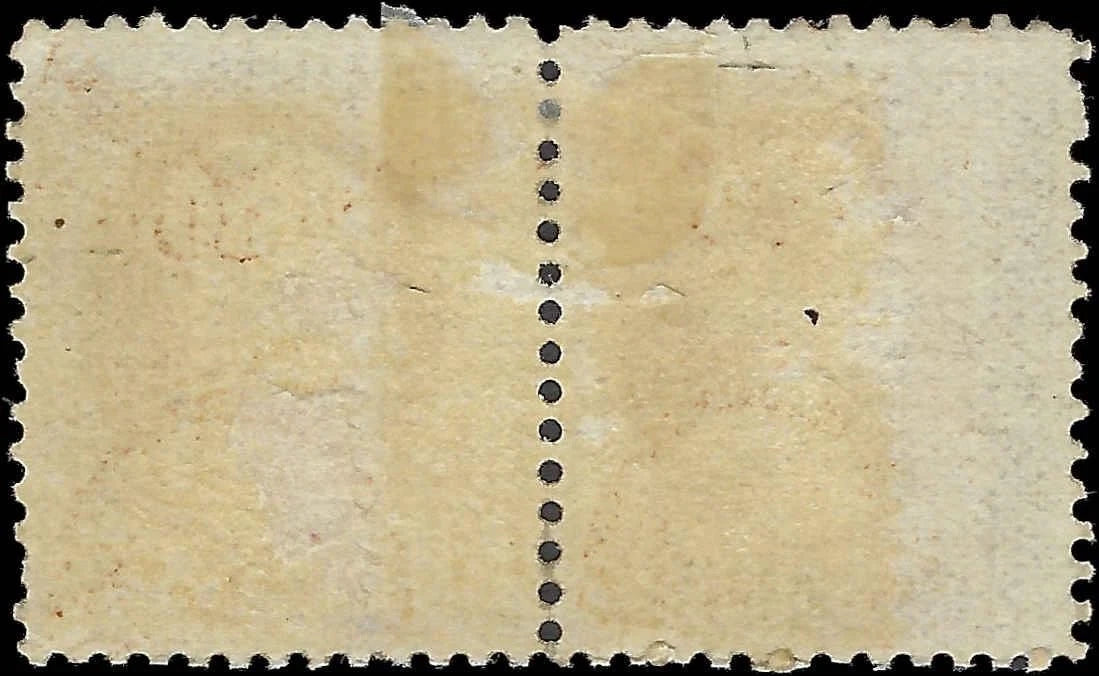 c1888- Scott 217 Hamilton 30c Pair - Hinged, OG - Cat= $675