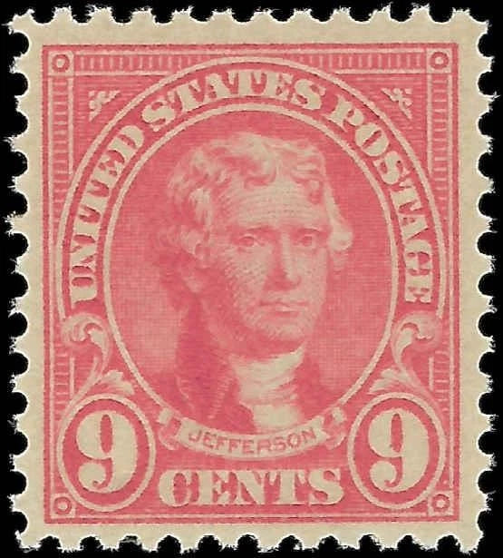 1923 USA - Scott 561 - (P11) MNH, Undisturbed OG - Choice Centering!