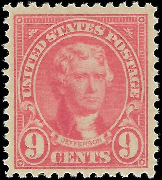 1923 USA - Scott 561 - (P11) MNH, Undisturbed OG - Choice Centering!