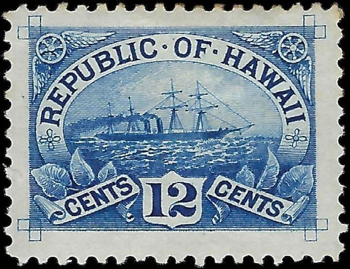 1894 USA Hawaii - Scott 78 - MH - Good Centering