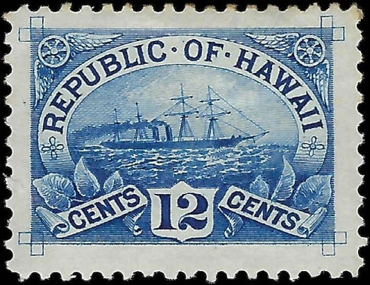1894 USA Hawaii - Scott 78 - MH - Good Centering